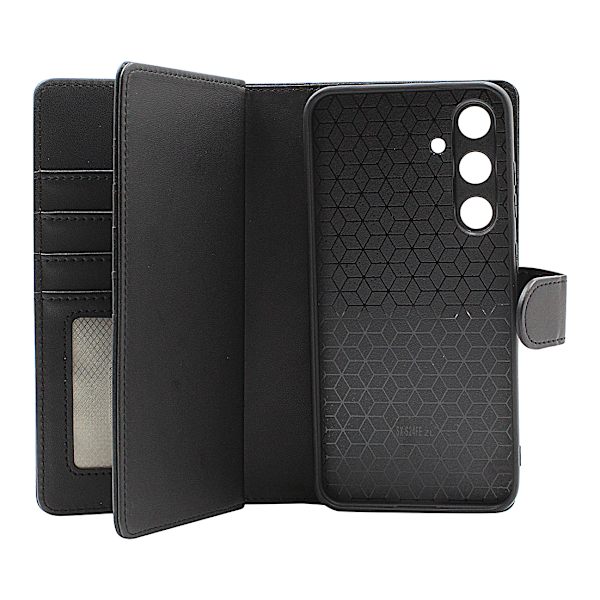 Skimblocker Samsung Galaxy S24 FE XL Magnet Plånboksfodral Svart