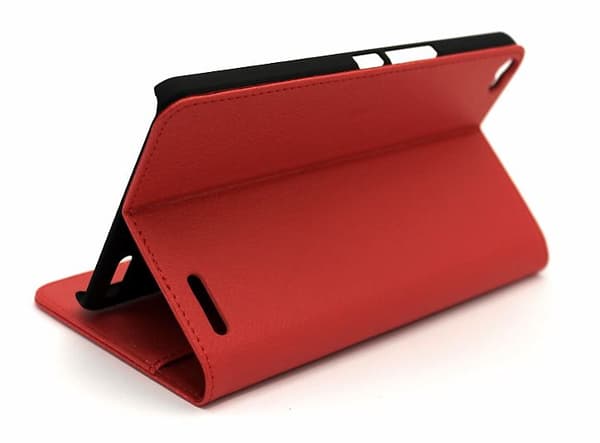 Standcase wallet Huawei MediaPad X1 7.0 Röd
