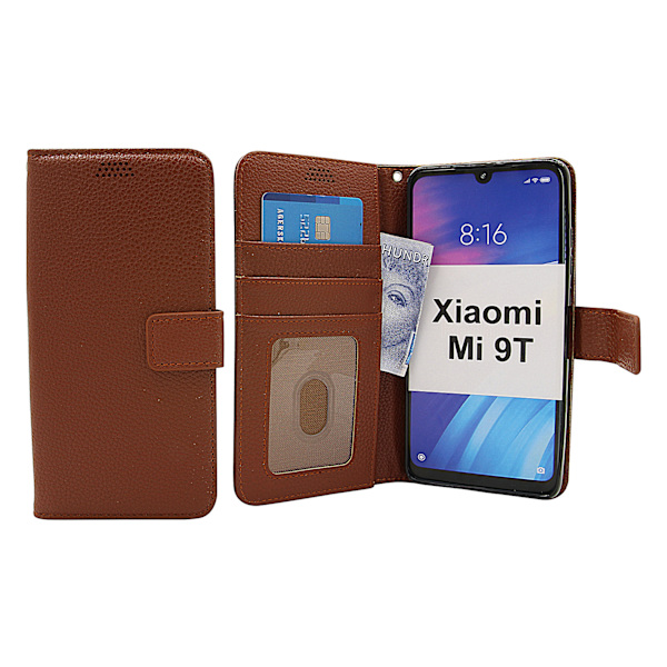 New Standcase Wallet Xiaomi Mi 9T Brun