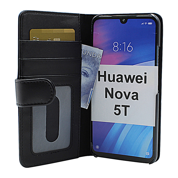 Skimblocker Plånboksfodral Huawei Nova 5T Lila