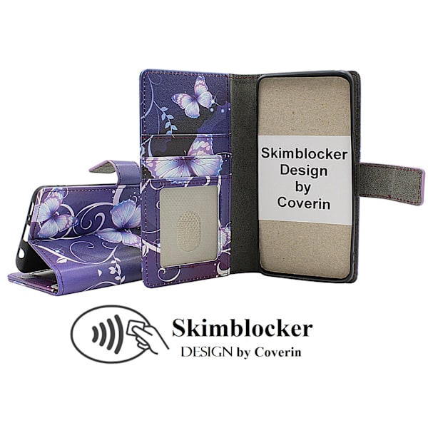 Skimblocker Sony Xperia 5 Plånboksfodral Design