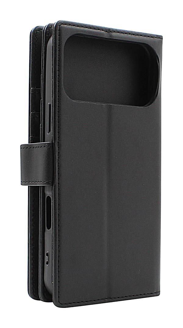 Skimblocker iPhone 17 Pro Max XL Plånboksfodral Svart