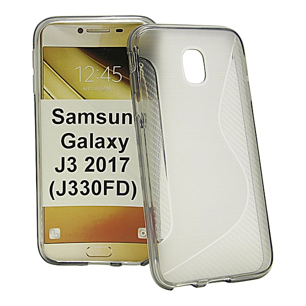S-Line Skal Samsung Galaxy J3 2017 (J330FD) Grå