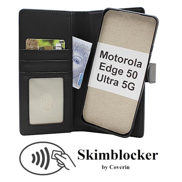 Skimblocker Motorola Edge 50 Ultra 5G Magnet Plånboksfodral