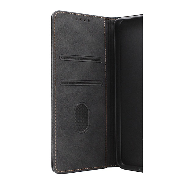 Fancy Standcase Wallet Samsung Galaxy A12 Svart