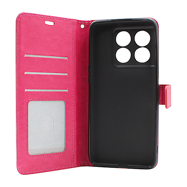 Crazy Horse Wallet OnePlus 10T 5G Brun