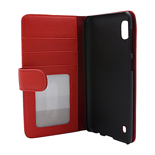 Skimblocker Plånboksfodral Samsung Galaxy A10 (A105F/DS) Röd