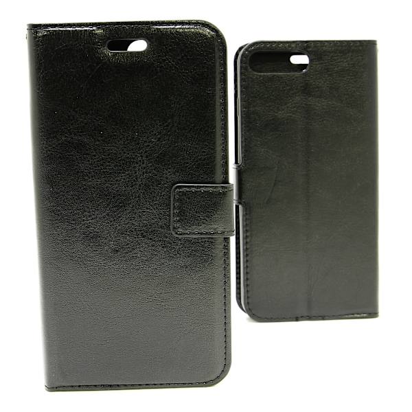 Crazy Horse Wallet iPhone 7 Plus Svart