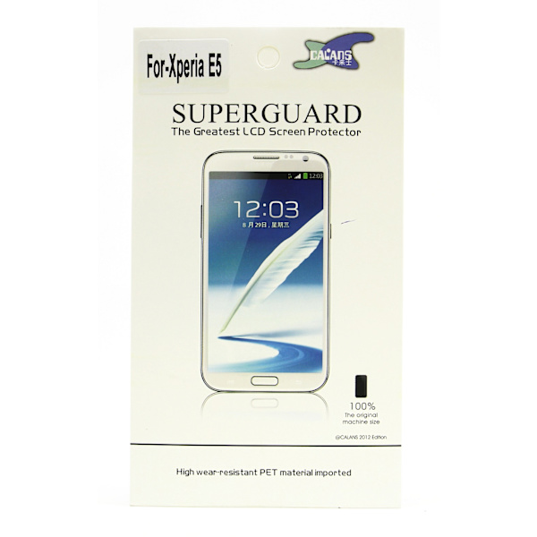 6-Pack Skärmskydd Sony Xperia E5 (F3311)