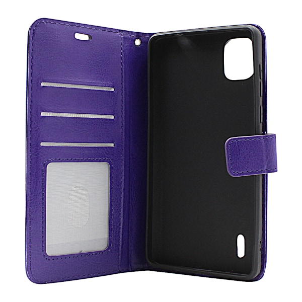 Crazy Horse Wallet Nokia C2 2nd Edition Svart