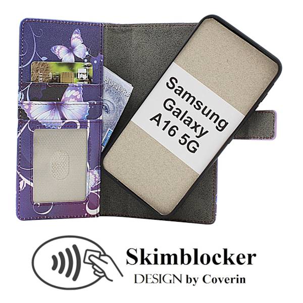 Skimblocker Samsung Galaxy A16 5G Magnetfodral Design