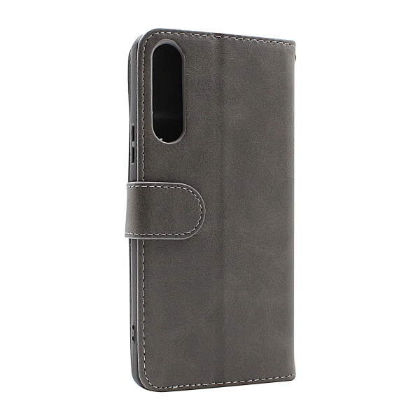 Zipper Standcase Wallet Sony Xperia 10 V 5G Brun