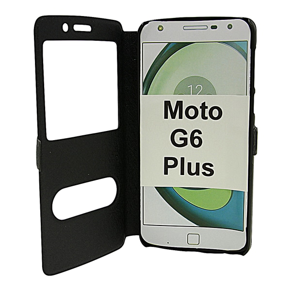 Flipcase Motorola Moto G6 Plus Blå