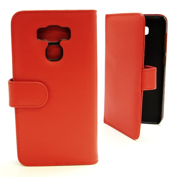 Plånboksfodral Asus ZenFone 3 Max (ZC553KL) Röd