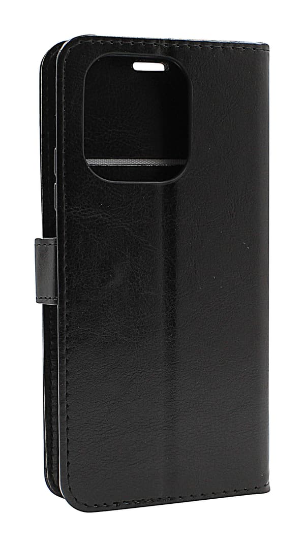 Crazy Horse Wallet Xiaomi Redmi Note 13 4G Turkos
