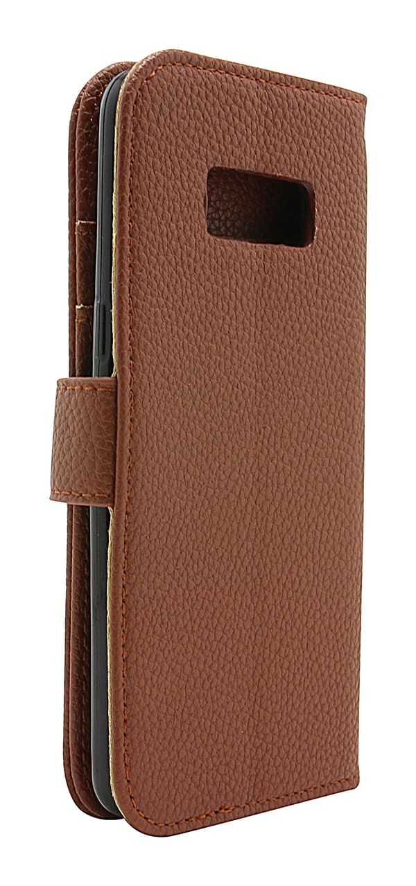 New Standcase Wallet Samsung Galaxy S8 (G950F) Brun