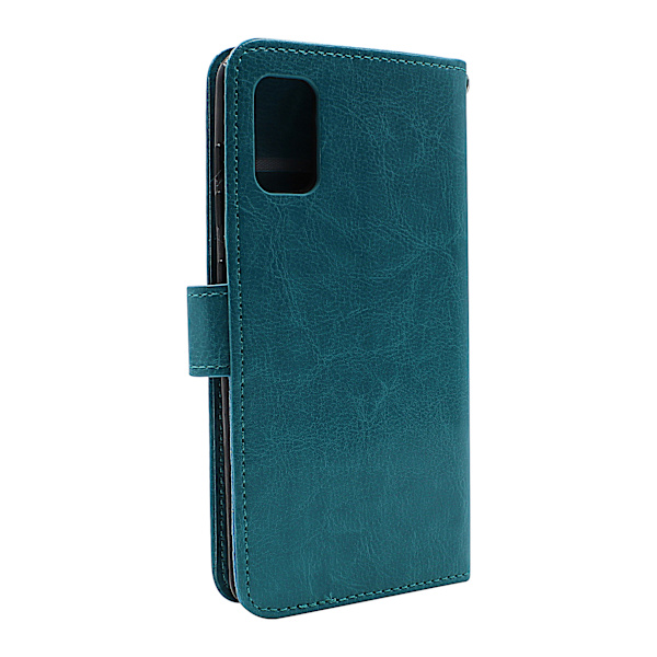 Crazy Horse Wallet Samsung Galaxy A41 Turkos
