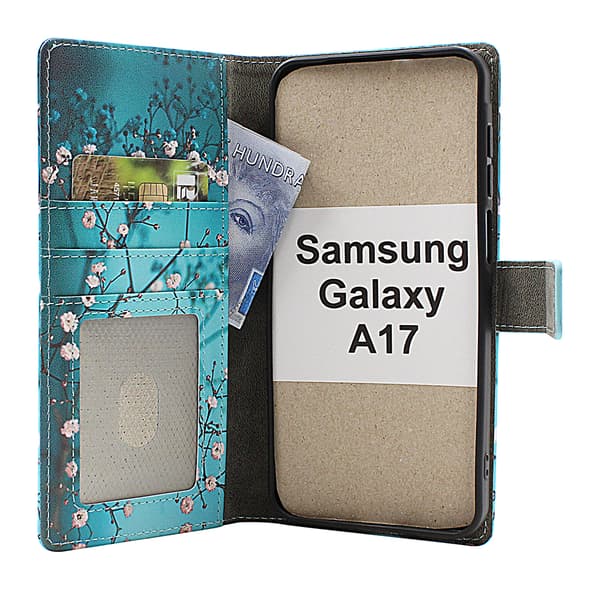 Skimblocker Samsung Galaxy A17 Plånboksfodral Design
