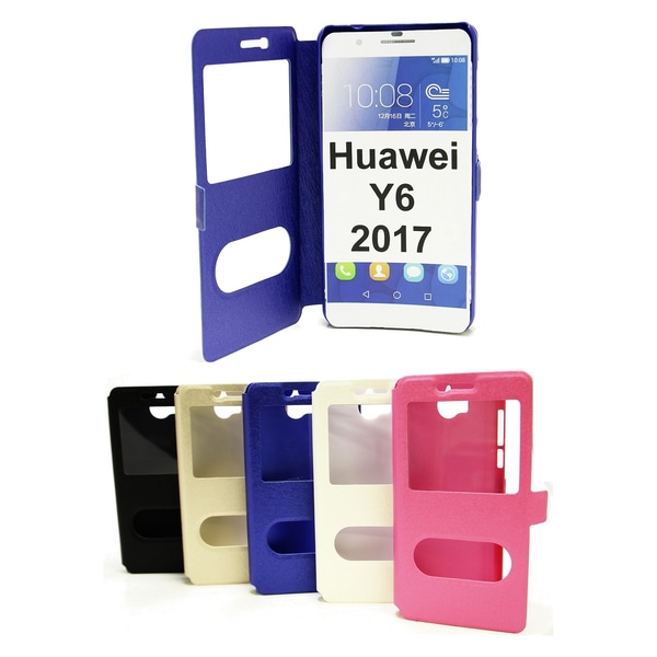 Flipcase Huawei Y6 2017 (MYA-L41) Hotpink