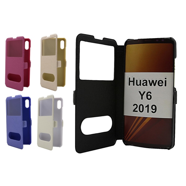 Flipcase Huawei Y6 2019 Hotpink