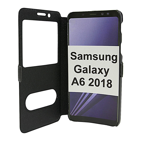 Flipcase Samsung Galaxy A6 2018 (A600FN/DS) Vit