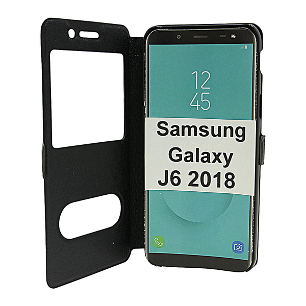 Flipcase Samsung Galaxy J6 2018 (J600FN/DS) Svart
