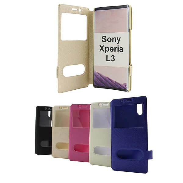 Flipcase Sony Xperia L3 Hotpink