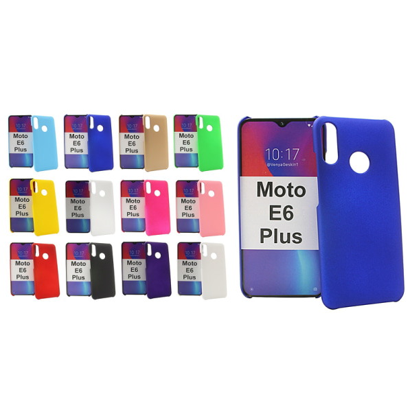 Hardcase Motorola Moto E6 Plus Ljusblå
