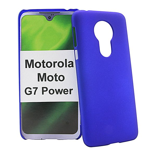 Hardcase Motorola Moto G7 Power Ljusblå