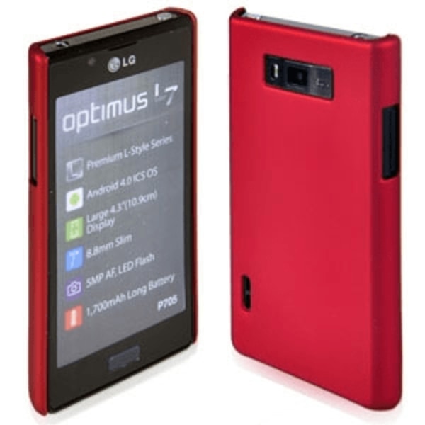Hardcase skal LG Optimus L7 (P700) Röd