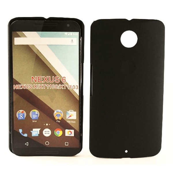 Hardcase skal Motorola Google Nexus 6 Svart