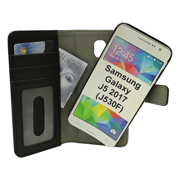 Magnet Wallet Samsung Galaxy J5 2017 (J530FD) Svart