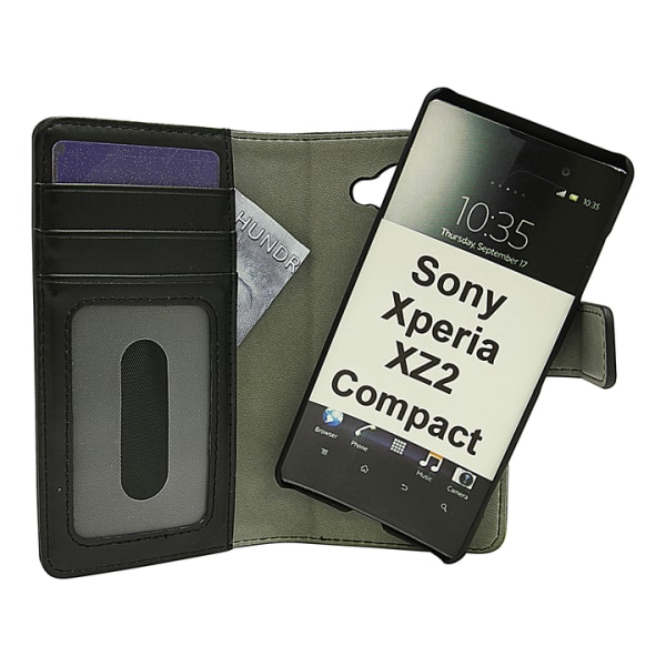 Magnet Wallet Sony Xperia XZ2 Compact (H8324) Röd