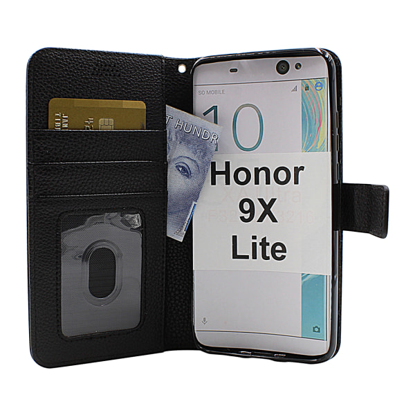 New Standcase Wallet Huawei Honor 9X Lite (Svart) Lila