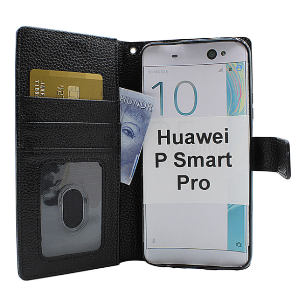 New Standcase Wallet Huawei P Smart Pro (STK-L21) Brun