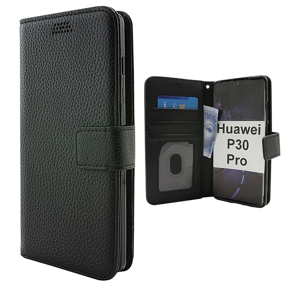 New Standcase Wallet Huawei P30 Pro Svart