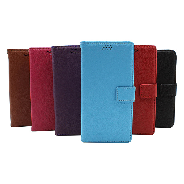 New Standcase Wallet Motorola Moto G Pro (Svart) Lila