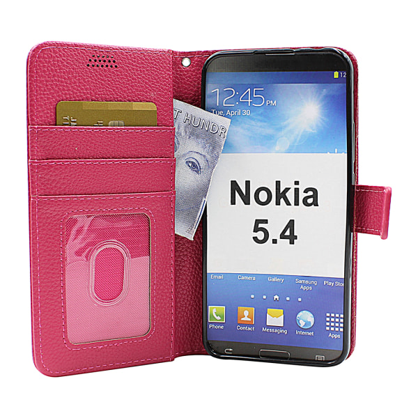 New Standcase Wallet Nokia 5.4 Lila