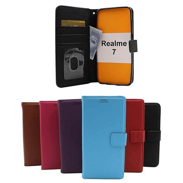 New Standcase Wallet Realme 7 Lila