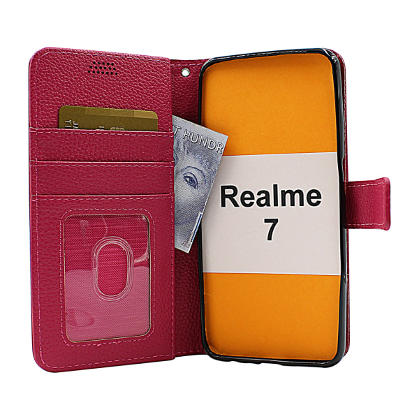 New Standcase Wallet Realme 7 Lila