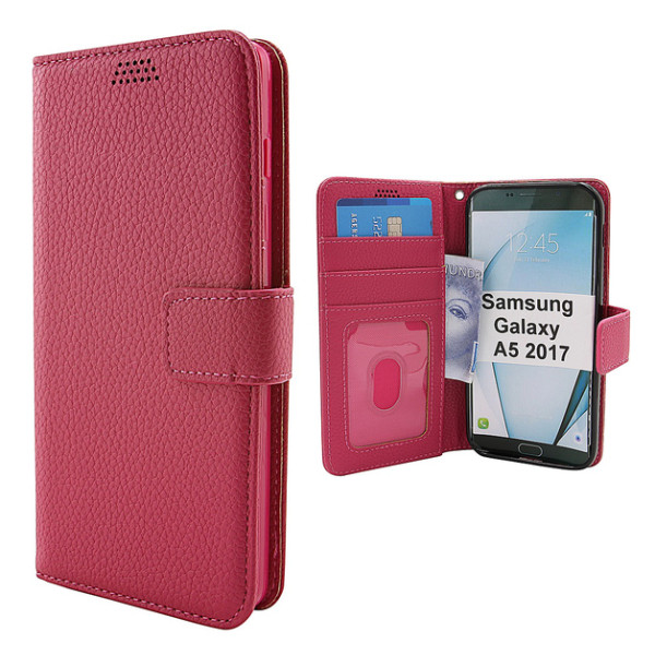 New Standcase Wallet Samsung Galaxy A5 2017 (A520F) Brun