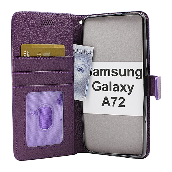 New Standcase Wallet Samsung Galaxy A72 (A725F/DS) Lila