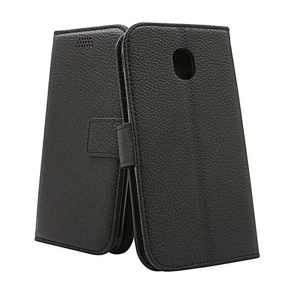 New Standcase Wallet Samsung Galaxy J3 2017 (J330FD) Röd