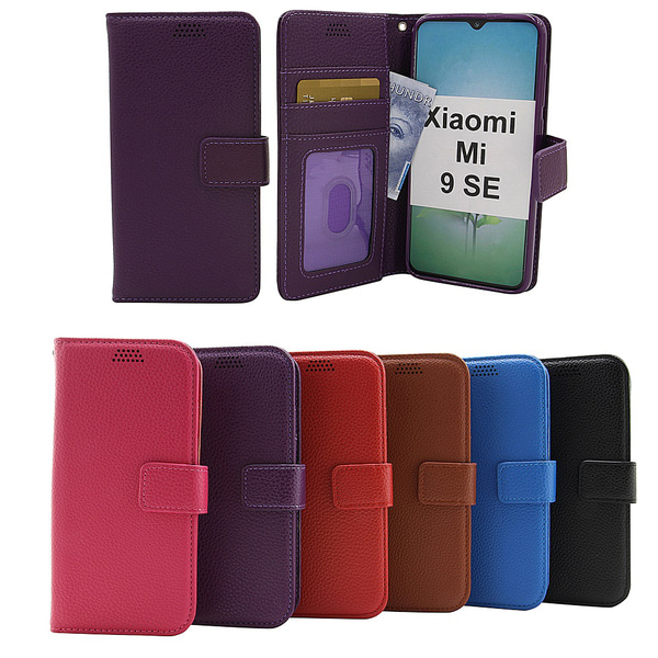 New Standcase Wallet Xiaomi Mi 9 SE Hotpink