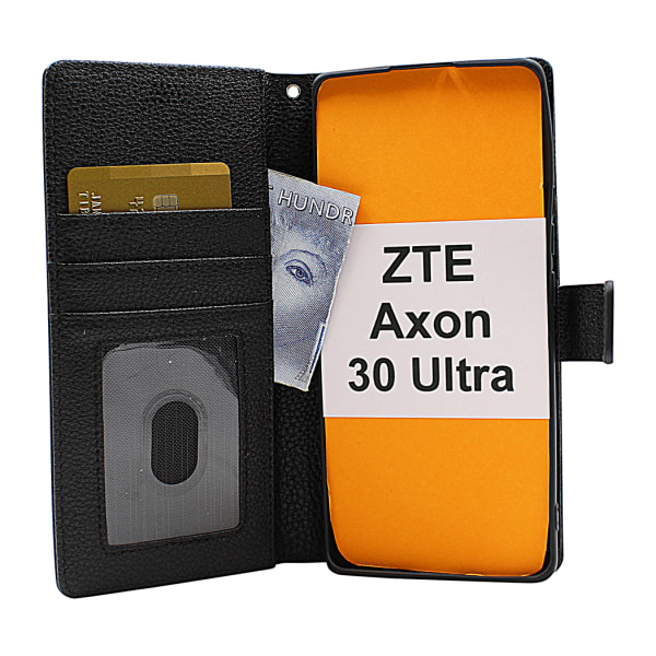 New Standcase Wallet ZTE Axon 30 Ultra 5G Hotpink