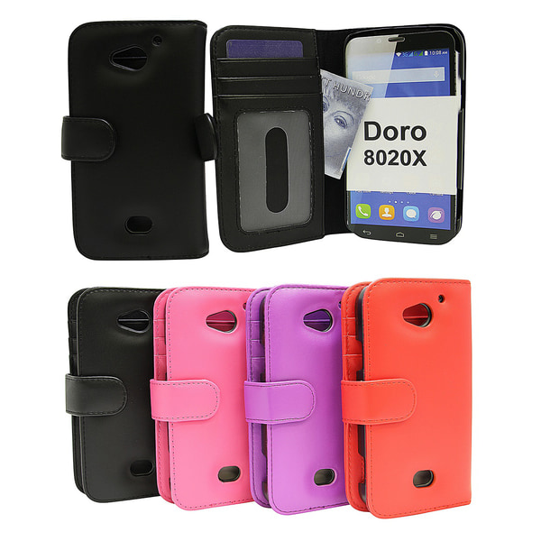 Plånboksfodral Doro 8020X Lila