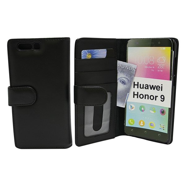 Plånboksfodral Huawei Honor 9 (STF-L09) Hotpink