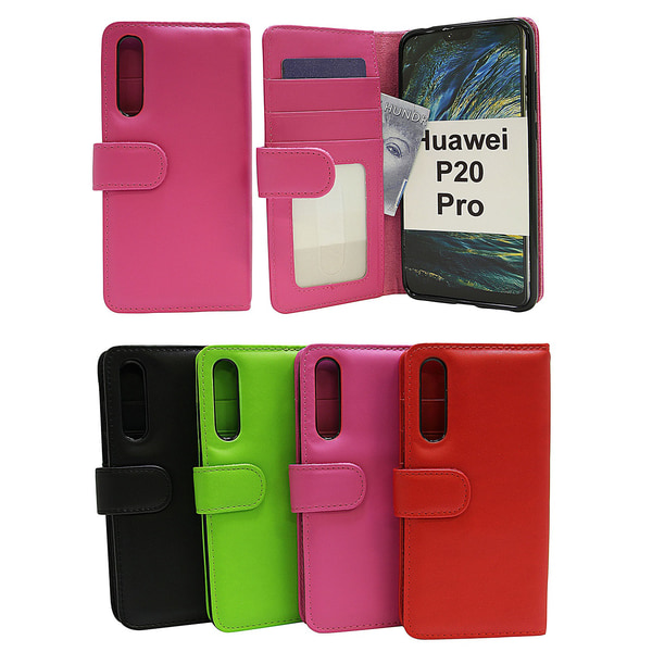 Plånboksfodral Huawei P20 Pro Grön