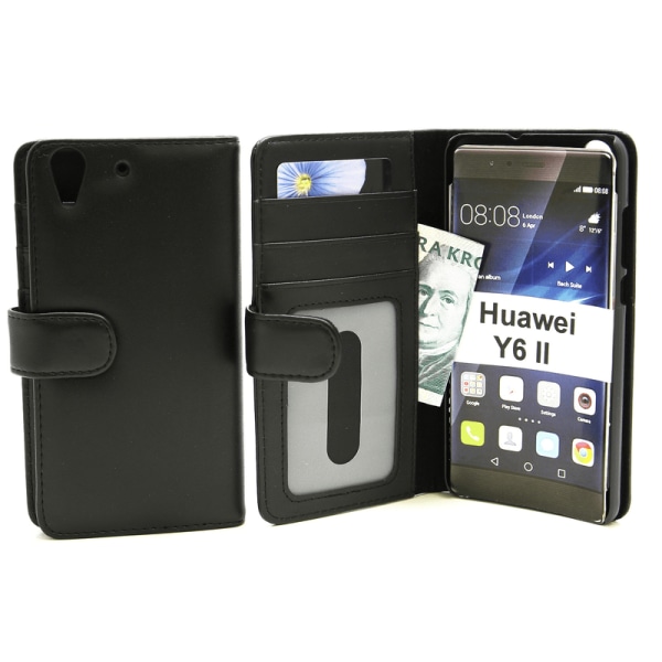 Plånboksfodral Huawei Y6 II Hotpink