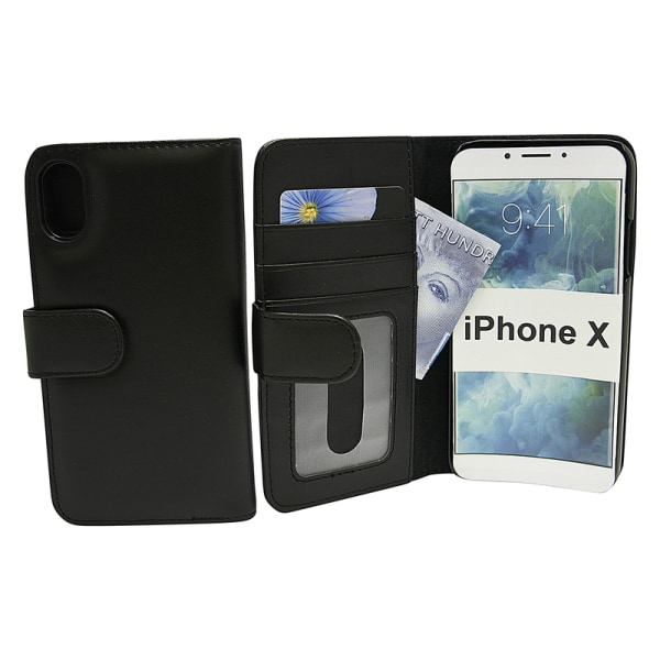Plånboksfodral iPhone X/Xs Grön